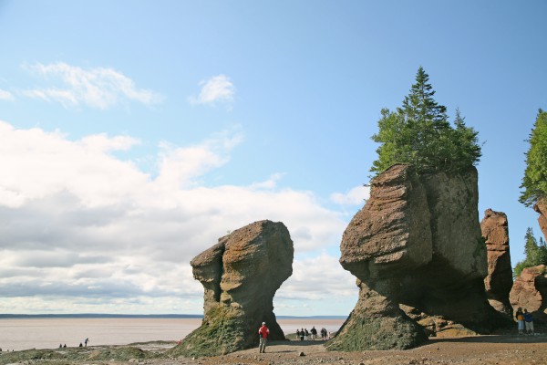 Hopewell Rocks, Fundy Nationalpark, New Brunswick