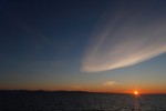 Sonnenuntergang, Nunavut