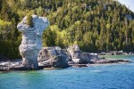 Felsformationen,Tobermory Ontario