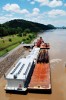 Schiffe im Arkansas River