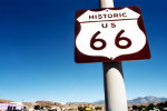 Route 66 Road Sign