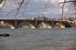Potomac River, Key Bridge und Georgetown