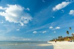 Strandszene in Naples, Florida