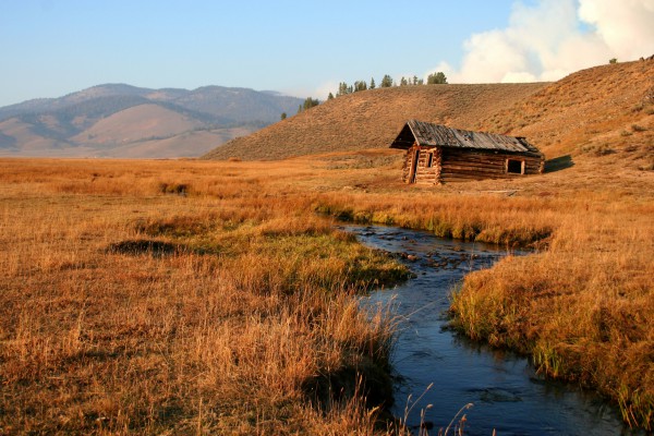 Alte Hütte beim Stanley Creek