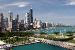 Chicago Downtown vom Navy Pier