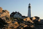 Leuchtturm in Portland, Maine, USA