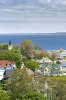 Sicht auf die Mackinac Insel, Michigan