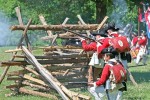The enactment - The Battle of Monmouth, New Jersey