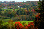 Indian Summer in Vermont, USA